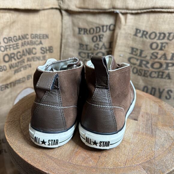 Converse Brown Genuine Suede Berkshire Sneaker Chuck Taylor Shoes Mens 11 - Picture 4 of 8